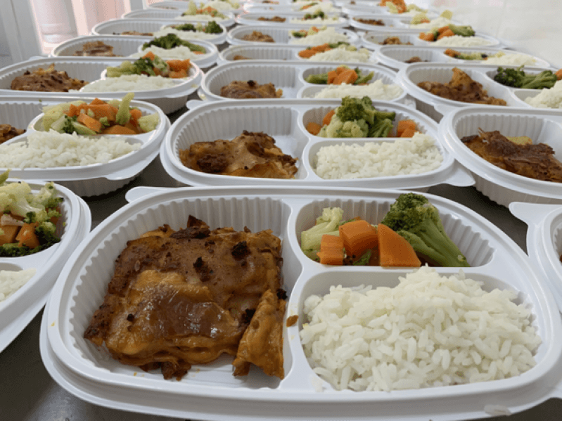 Refeições coletivas transportadas — Krystal Eventos